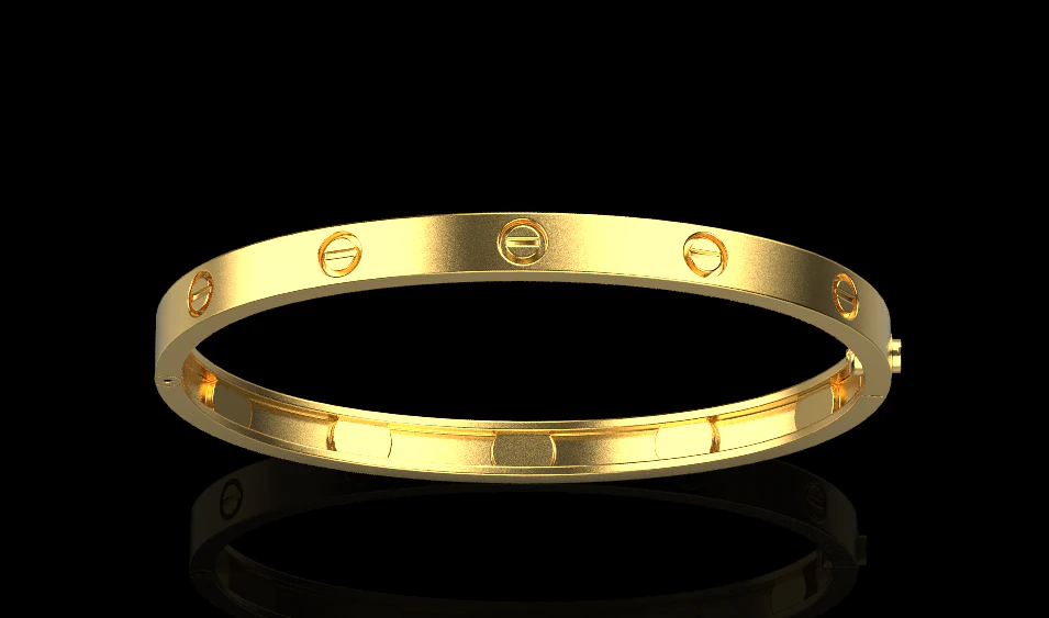 Браслет 65726 3D Модель .c4d .max .obj .3ds .fbx .stl .blend 