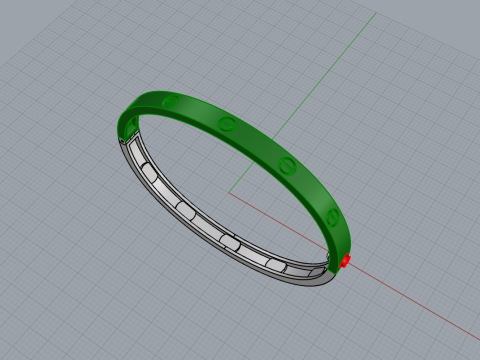 Bracelet 65726 Modèle 3D