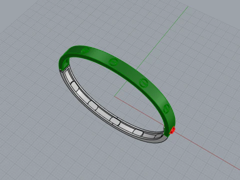 Браслет 65726 3D Модель