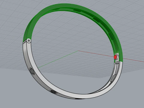 Браслет 65726 3D Модель