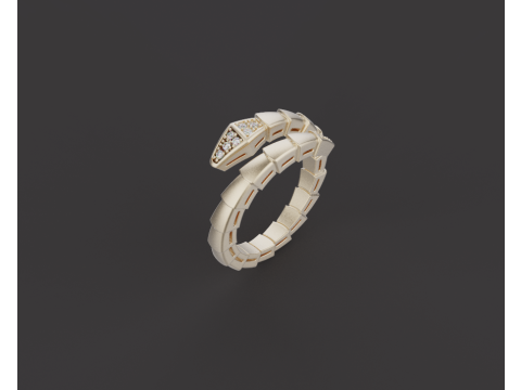 Serpent Ring 61500 3D Model