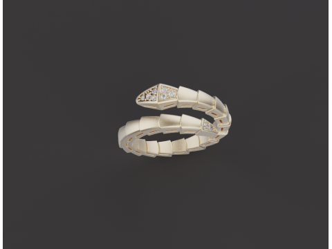 Serpent Ring 61500 3D Model