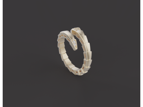 Serpent Ring 61500 3D Model