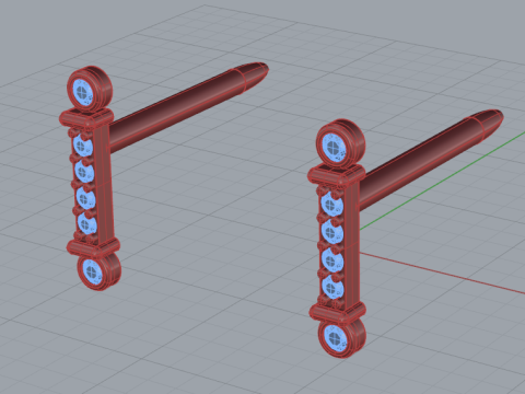 Earrings 61482 3D 模型