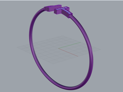 Bracelet 61292 Model 3D
