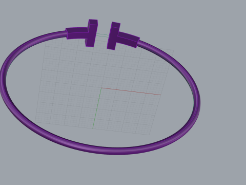 Bracelet 61292 Model 3D