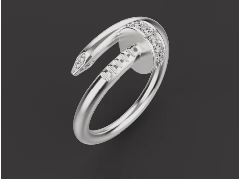 Nail Ring61244 3D Model