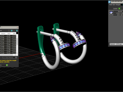 Nail Ring61244 3D Model