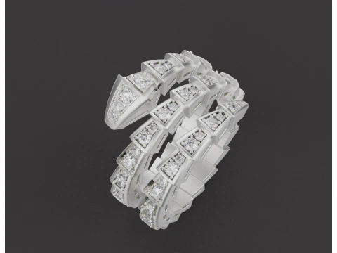 Змеиное кольцо 61442 3D Модель