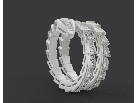 Serpent Ring 61442 Modèle 3D