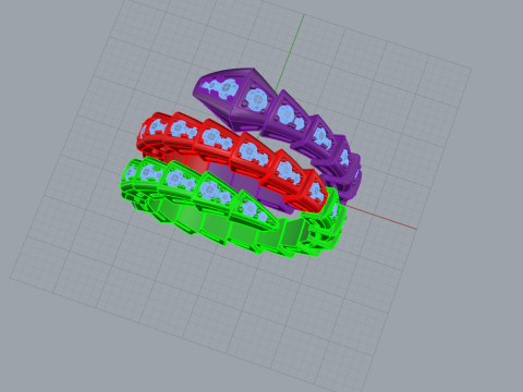 Serpent Ring 61442 Modèle 3D