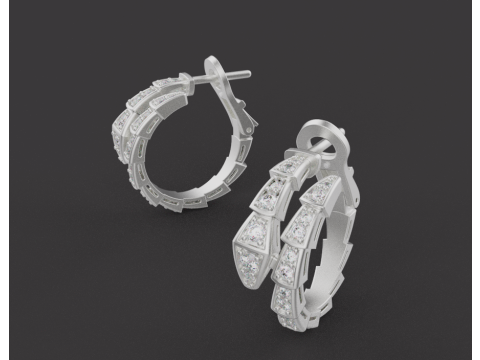 Earrings 61323 3Dモデル