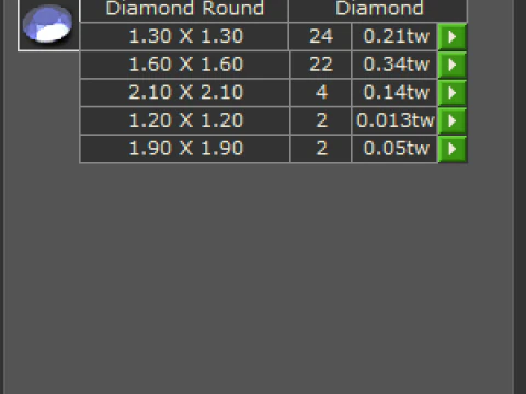 Earrings 61323 3D Model