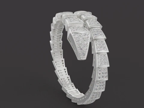 Serpent Ring 61279 3D Model