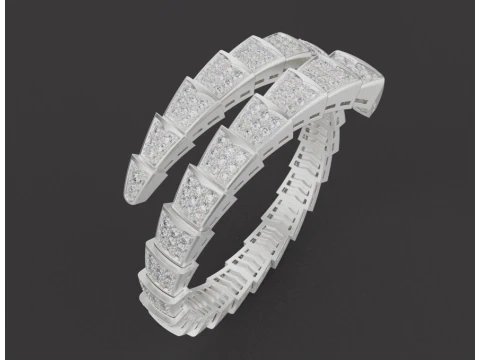 Serpent Ring 61279 3D Model