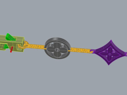 Bracelet 61152 Modelo 3D
