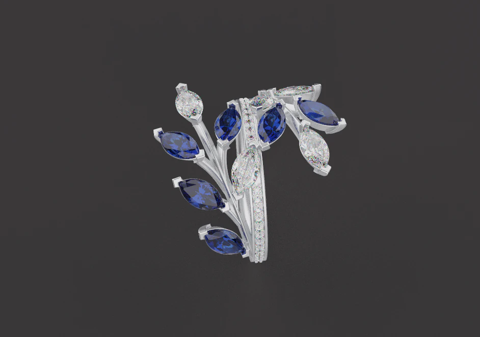 Ring 61121 3D Model .c4d .max .obj .3ds .fbx .stl .blend 