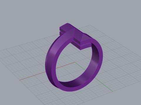 Ring 60737 3D Model