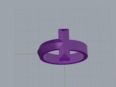 Ring 60737 3D Model
