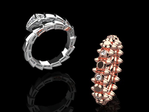 Rings 60560 3D Model