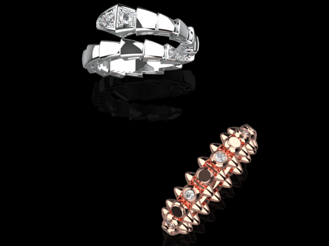 Rings 60560 3Dモデル
