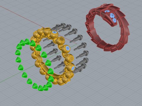 Rings 60560 3Dモデル