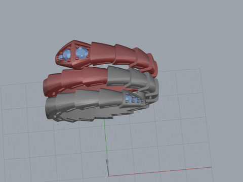 Serpent Ring 60542 3D Model
