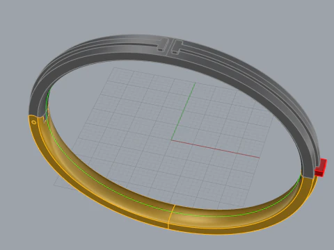 Bracelet 60522 3D Model