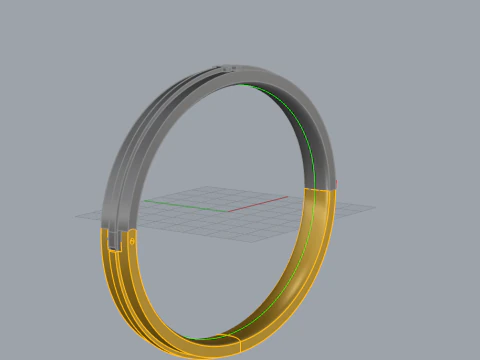 Bracelet 60522 3D Model