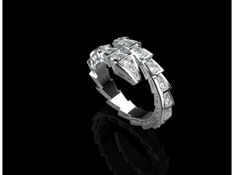 Serpent Ring 60475 3D Model