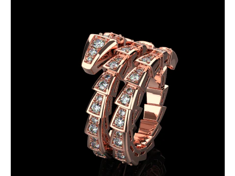 Serpent Ring 60428 3D Model