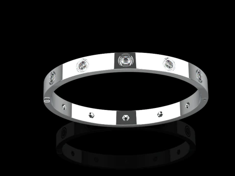 Bracelet 60427 3D Model