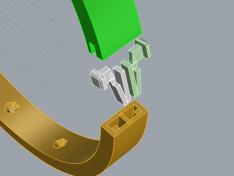 Bracelet 60427 3D Model