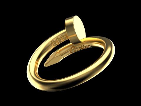 Nail Ring 60405 3D Model