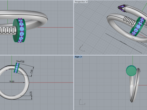 Nail Ring 60273 Modèle 3D