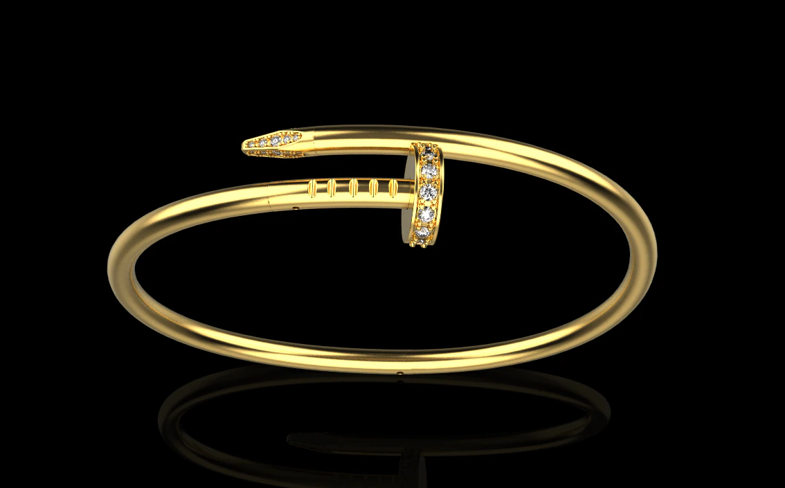 Bracelet 60270 3D Model .c4d .max .obj .3ds .fbx .stl .blend 