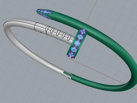 Bracelet 60270 3D Model