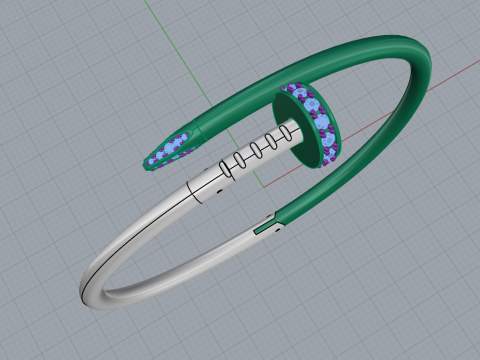 Bracelet 60270 Modelo 3D