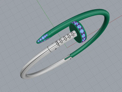 Bracelet 60270 3D Model