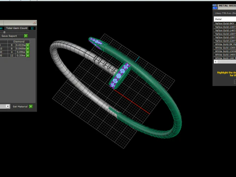 Bracelet 60270 3D Model