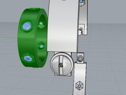 Bracelet and Ring 60161 3D Model
