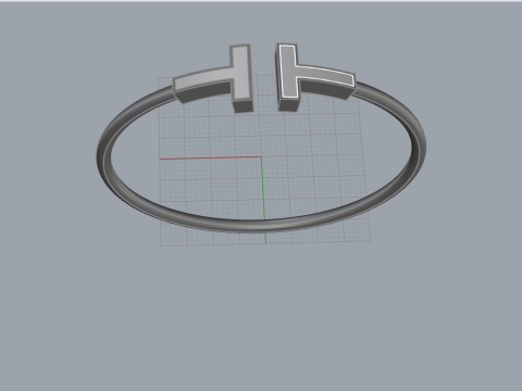 Bracelet 54242 3D 模型