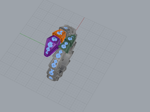 Serpent Ring 54201 3D 模型