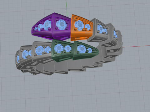 Serpent Ring 54201 3D 模型