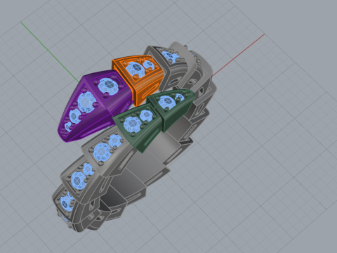 Serpent Ring 54201 3D 模型