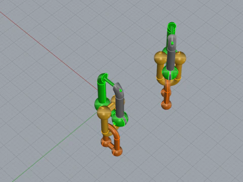 Earrings 54193 3D Model