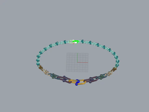 Necklace 54283 3D Model