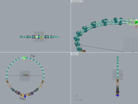 Necklace 54283 3D Model