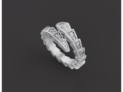 Serpent Ring 54110 3D Model