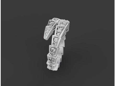 Serpent Ring 54110 Modèle 3D